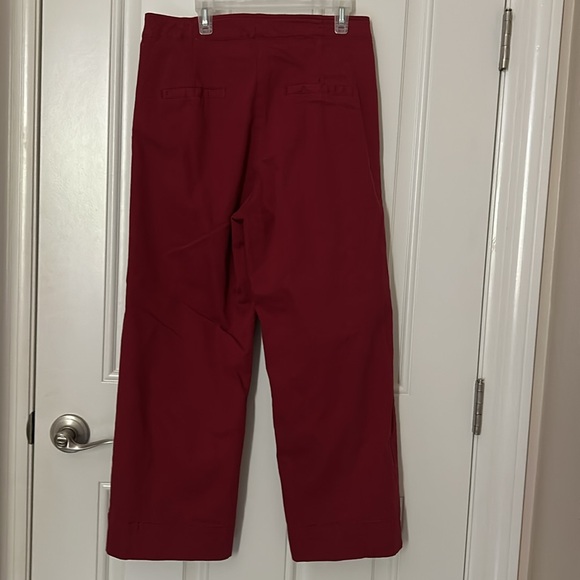 Anthropology MO:VINT women’s pull on straight/wide leg crop pants, Size S - Picture 2 of 8